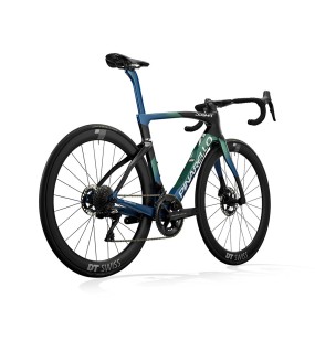 2024 Pinarello Dura Ace Di2 - Nebula Green Blue Road Bike 2024 Pinarello Dura Ace Di2 - Nebula Green Blue Road Bike
