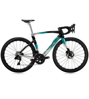2024 Pinarello Dura Ace Di2 - Nebula Green Silver Road Bike 2024 Pinarello Dura Ace Di2 - Nebula Green Silver Road Bike