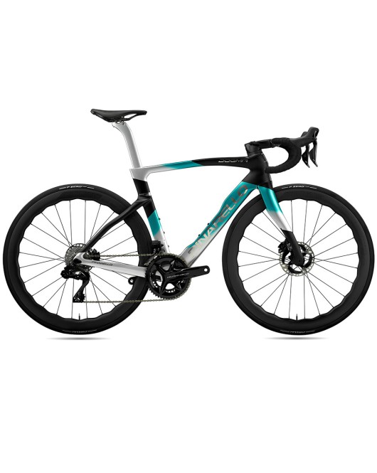 2024 Pinarello Dura Ace Di2 - Nebula Green Silver Road Bike