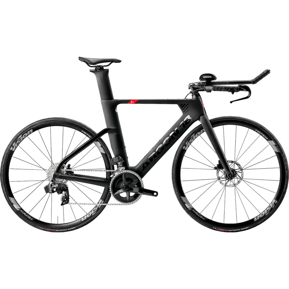 2024 Argon 18 E-117 Tri Disc SRAM Rival AXS Triathlon Road Bike