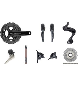 Shimano Dura-Ace Di2 R9250 2x12 34-50 Groupset W/ Disc Brake Shimano Dura-Ace Di2 R9250 2x12 34-50 Groupset W/ Disc Brake