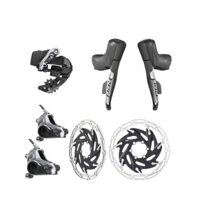 SRAM Red ETap AXS 1 Flat-Mount HRD Groupset SRAM Red ETap AXS 1 Flat-Mount HRD Groupset