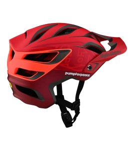 Troy Lee Designs A3 Helmet W/Mips Pump For Peace Red