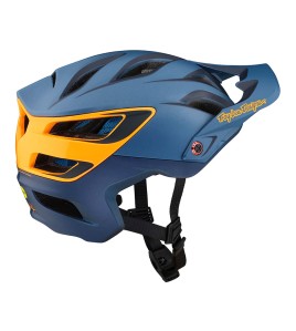 Troy Lee Designs A3 Helmet W/Mips Uno Blue