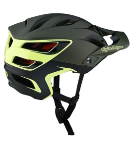 Troy Lee Designs A3 Helmet W/Mips Uno Glass Green Troy Lee Designs A3 Helmet W/Mips Uno Glass Green
