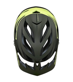 Troy Lee Designs A3 Helmet W/Mips Uno Glass Green Troy Lee Designs A3 Helmet W/Mips Uno Glass Green