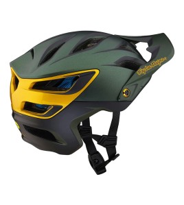 Troy Lee Designs A3 Helmet W/Mips Uno Green Troy Lee Designs A3 Helmet W/Mips Uno Green