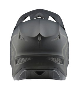 Troy Lee Designs D3 Fiberlite Helmet Mono Black