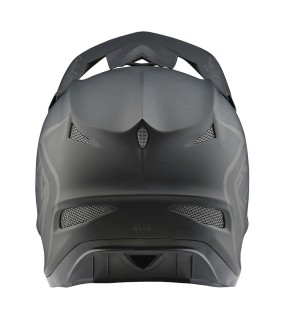 Troy Lee Designs D3 Fiberlite Helmet Mono Black