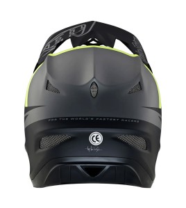Troy Lee Designs D3 Fiberlite Helmet Slant Gray