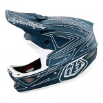 D3 Fiberlite Helmet Spiderstripe Blue