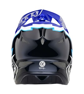 Troy Lee Designs D3 Fiberlite Helmet Volt Blue Troy Lee Designs D3 Fiberlite Helmet Volt Blue