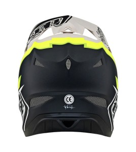 Troy Lee Designs D3 Fiberlite Helmet Volt Flo Yellow Troy Lee Designs D3 Fiberlite Helmet Volt Flo Yellow