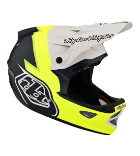 Troy Lee Designs D3 Fiberlite Helmet Volt Flo Yellow Troy Lee Designs D3 Fiberlite Helmet Volt Flo Yellow
