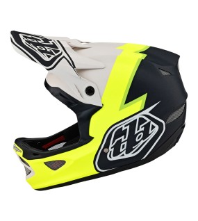 Troy Lee Designs D3 Fiberlite Helmet Volt Flo Yellow Troy Lee Designs D3 Fiberlite Helmet Volt Flo Yellow