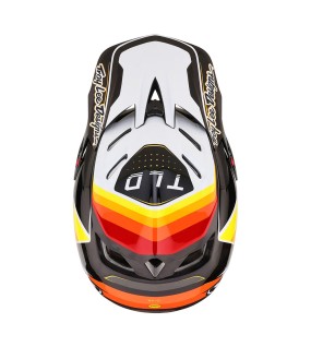 Troy Lee Designs D4 Carbon Helmet W/Mips Reverb Black / White Troy Lee Designs D4 Carbon Helmet W/Mips Reverb Black / White