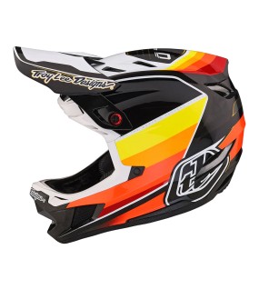 Troy Lee Designs D4 Carbon Helmet W/Mips Reverb Black / White Troy Lee Designs D4 Carbon Helmet W/Mips Reverb Black / White