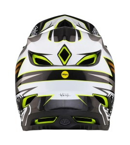 Troy Lee Designs D4 Carbon Helmet W/Mips Saber Gray