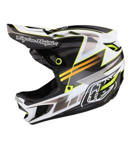 Troy Lee Designs D4 Carbon Helmet W/Mips Saber Gray