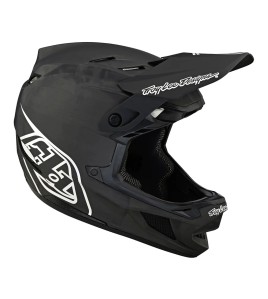 Troy Lee Designs D4 Carbon Helmet W/Mips Stealth Black / Silver Troy Lee Designs D4 Carbon Helmet W/Mips Stealth Black / Silver