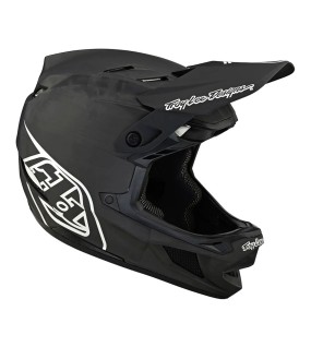 Troy Lee Designs D4 Carbon Helmet W/Mips Stealth Black / Silver