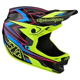 D4 Carbon Helmet W/Mips Volt Black / Flo Yellow