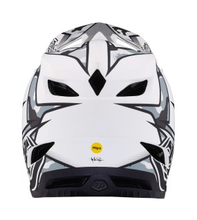 Troy Lee Designs D4 Composite Helmet W/Mips Matrix Camo White
