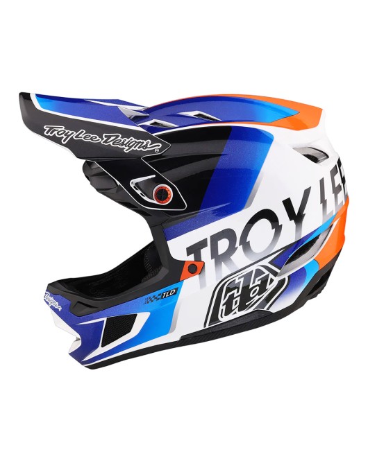 D4 Composite Helmet W/Mips Qualifier White / Blue
