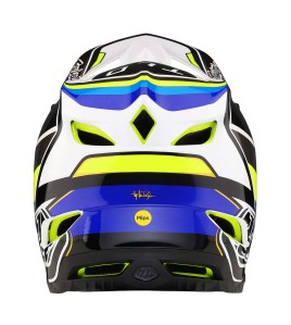 Troy Lee Designs D4 Composite Helmet W/Mips Reverb White / Blue Troy Lee Designs D4 Composite Helmet W/Mips Reverb White / Blue