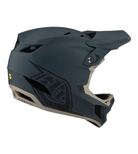 Troy Lee Designs D4 Composite Helmet W/Mips Stealth Gray
