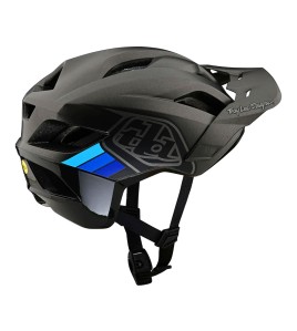 Troy Lee Designs Flowline Se Helmet W/Mips Badge Charcoal / Gray