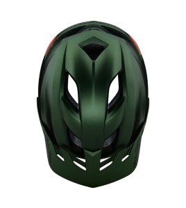 Troy Lee Designs Flowline Se Helmet W/Mips Badge Forest / Charcoal