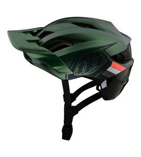 Troy Lee Designs Flowline Se Helmet W/Mips Badge Forest / Charcoal