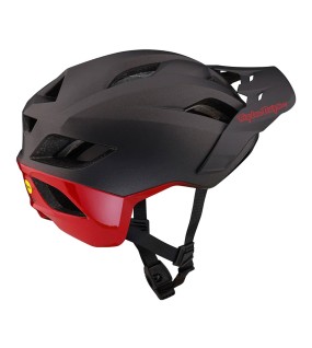 Troy Lee Designs Flowline SE Helmet W/Mips Radian Charcoal / Red