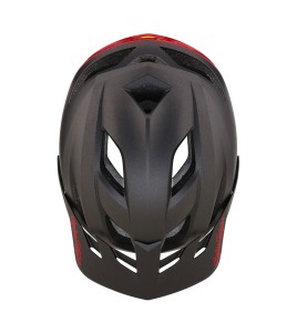 Troy Lee Designs Flowline SE Helmet W/Mips Radian Charcoal / Red