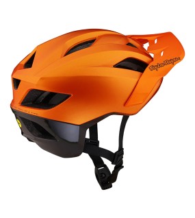 Troy Lee Designs Flowline Se Helmet W/Mips Radian Orange / Dark Gray