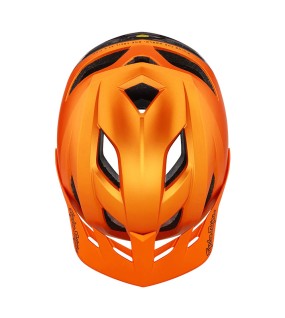 Troy Lee Designs Flowline Se Helmet W/Mips Radian Orange / Dark Gray