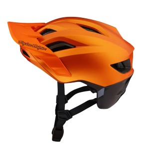 Troy Lee Designs Flowline Se Helmet W/Mips Radian Orange / Dark Gray