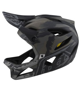 Troy Lee Designs Stage Helmet W/Mips Brush Camo Military