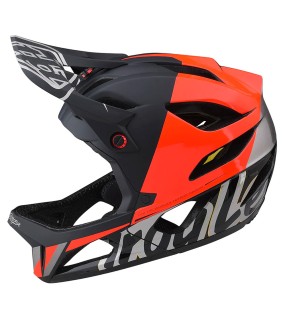 Troy Lee Designs Stage Helmet W/Mips Nova Glo Red