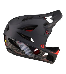 Troy Lee Designs Stage Helmet W/Mips Signature Black Troy Lee Designs Stage Helmet W/Mips Signature Black