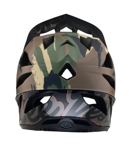 Troy Lee Designs Stage Helmet W/Mips Signature Camo Army Green