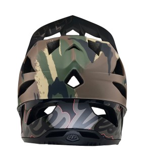 Troy Lee Designs Stage Helmet W/Mips Signature Camo Army Green