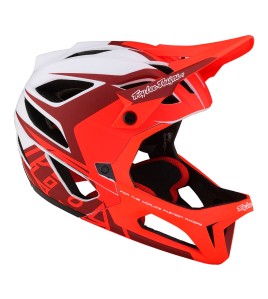 Troy Lee Designs Stage Helmet W/Mips Valance Red