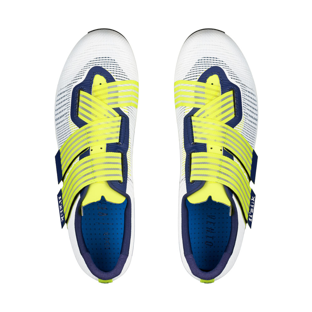 Fizik Powerstrap Aeroweave Movistar Team Shoes