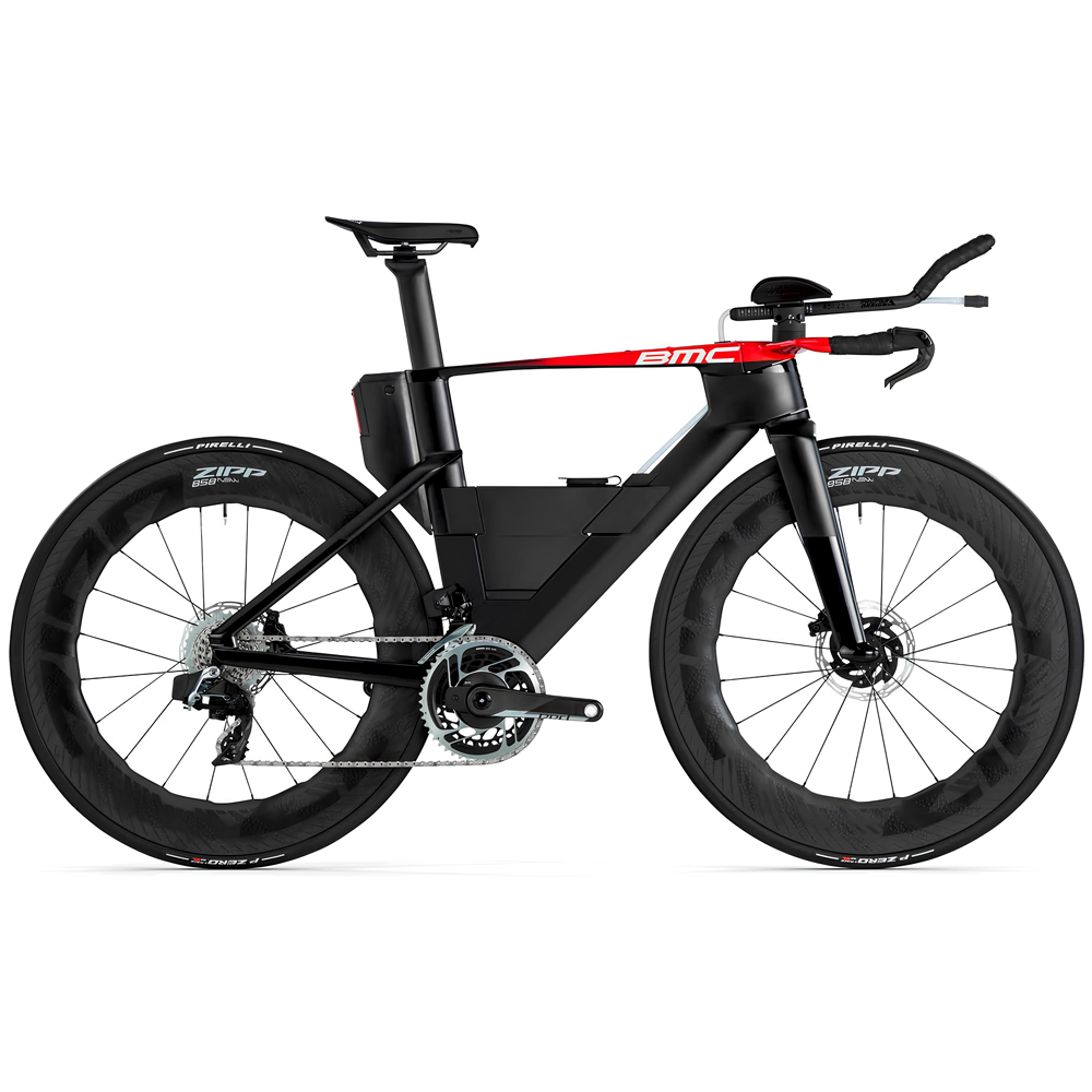 2024 BMC Speedmachine 01 LTD Triathlon / Time Trial Carbon Bike with SRAM RED AXS & Zipp 858 NSW